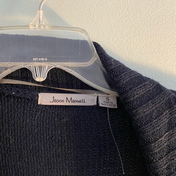 Blue striped cardigan - Picture 2 of 4